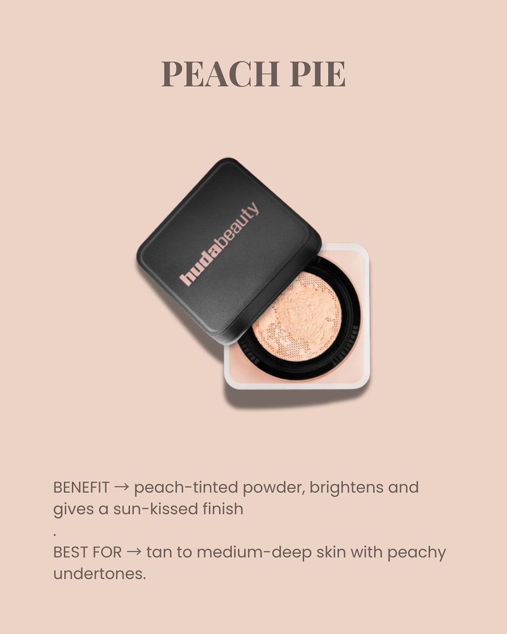Huda beauty powder
