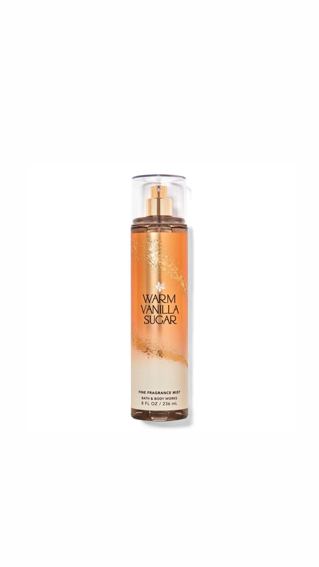 Warm vanilla mist bath & body