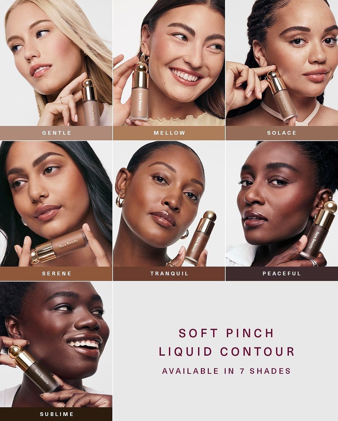 Rare beauty contour