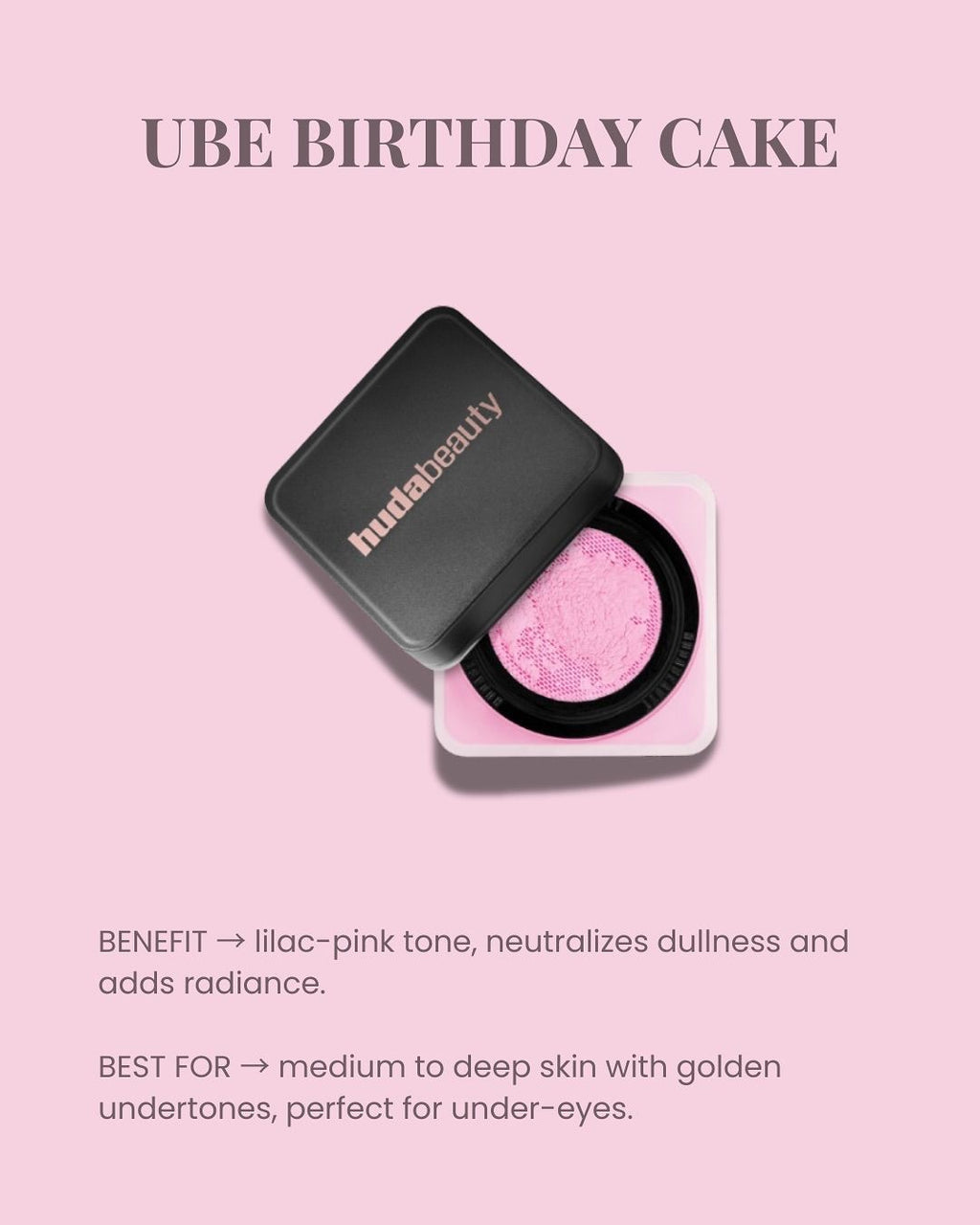 Huda beauty powder