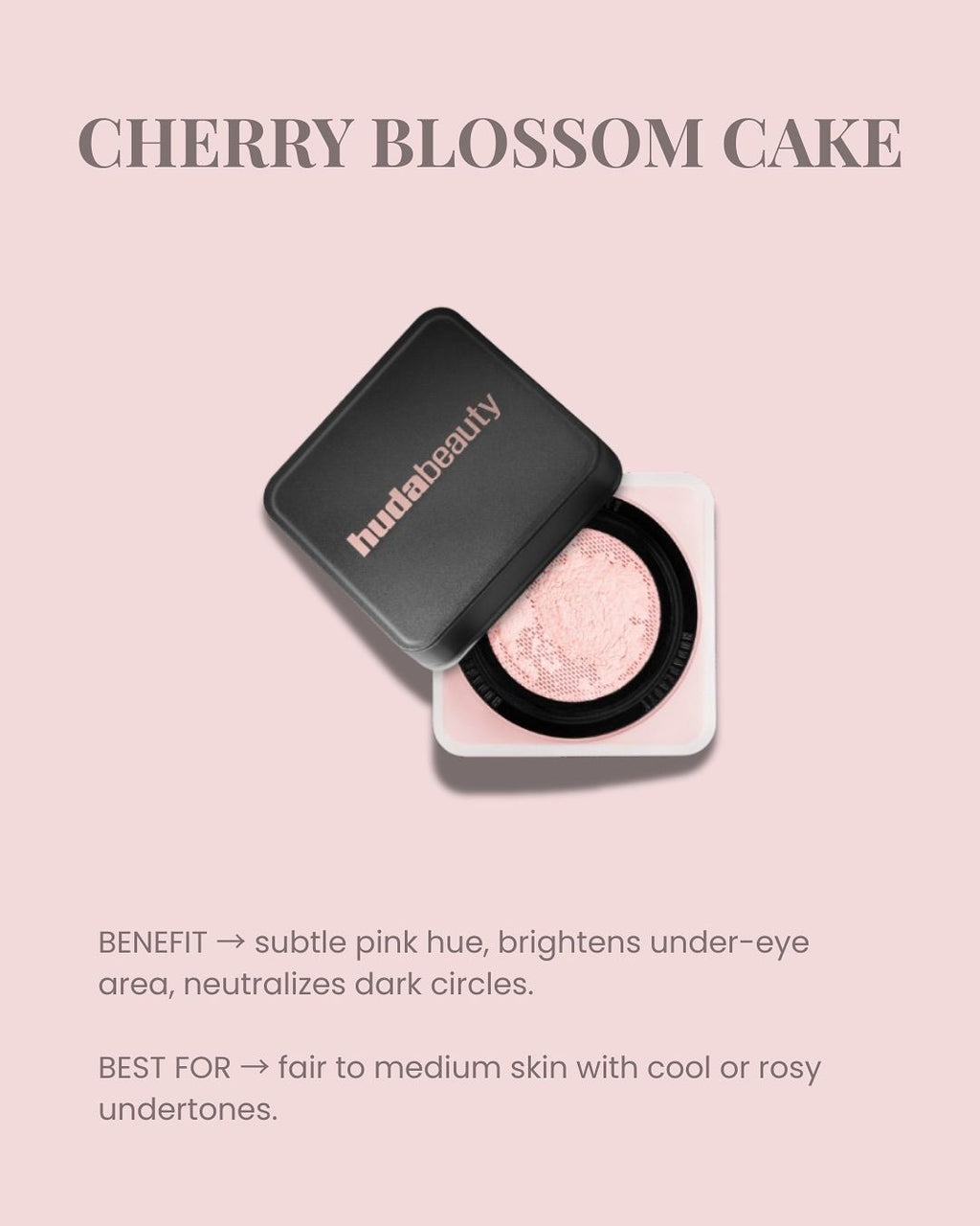 Huda beauty powder