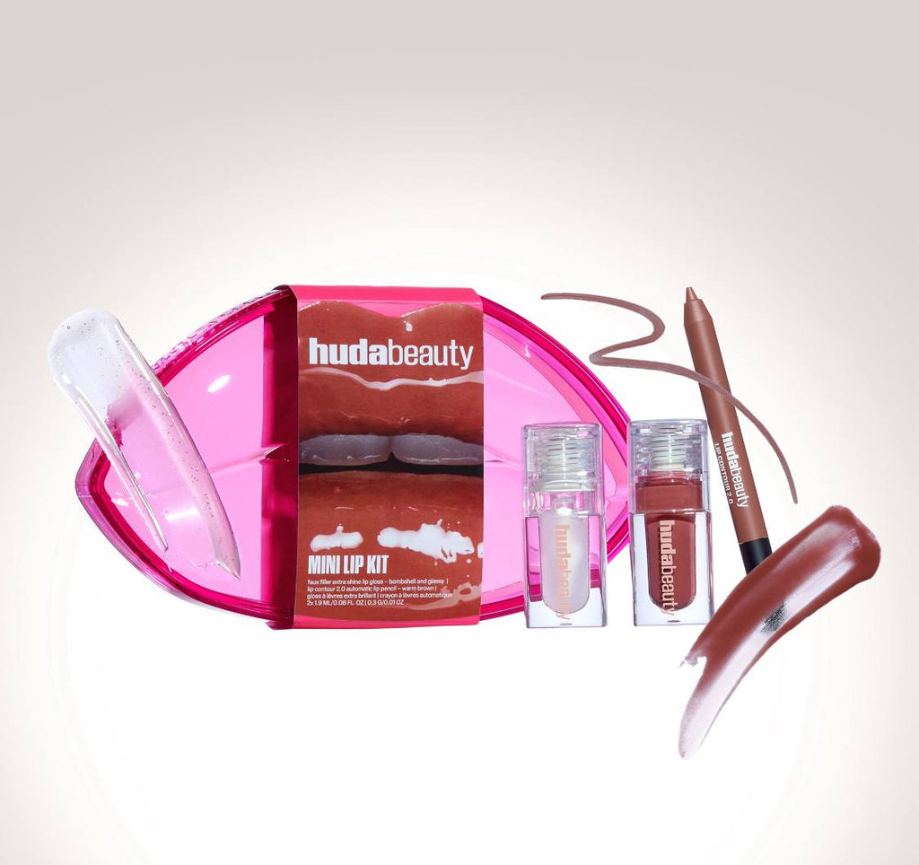 Huda beauty mini lip kit